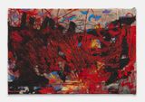 Telegram by Oscar Murillo contemporary artwork painting drawing mixed media